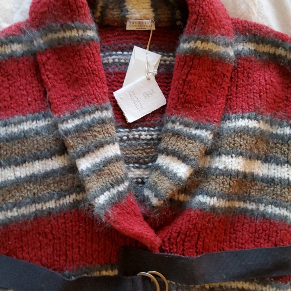 Brunello Cucinelli Sweater Vest!! NWT! - Picture 2 of 5